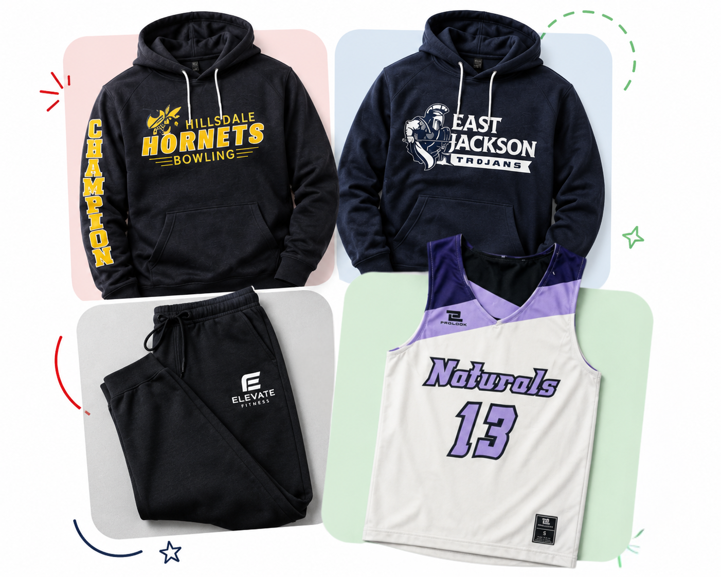 Custom apparel in Jackson, MI